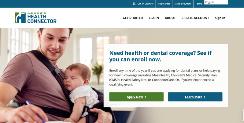 Massachusetts Health Connector project preview